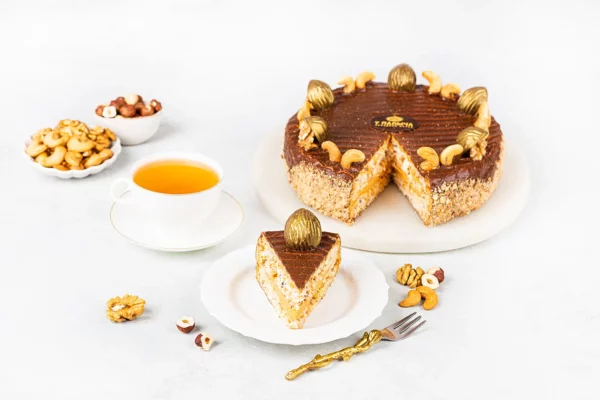 Торт Ореховый по-королевски У Палыча 850 г — изображение 3