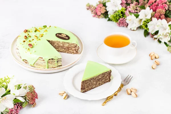 Торт блинный с фисташкой У Палыча 900 г — изображение 3