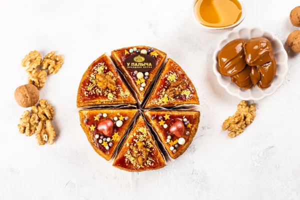 Торт Медовая фантазия с грецким орехом У Палыча 500 г — изображение 2